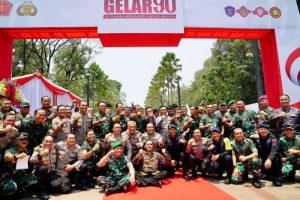 Dankorbrimob Hadiri Kegiatan Bantuan Kemanusian Yang Digelar Oleh Akabri 90