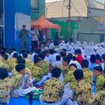 Babinsa Koramil 03/Senen Dan Bhabinkamtibmas Berikan Sosialisai Bahaya Serta Dampak Dari Narkoba Pada Siswa-Siswi