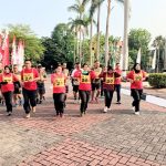 Stamina Terpelihara, Kodim 0505/JT Gelar Kesegaran Jasmani Periodik Semester 2