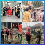 PLTU Sumbagsel-1 Berikan Bantuan 4 Toren dan Distribusikan Air Bersih di Desa Keban Agung OKU