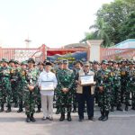 Taruna dan Taruni Akademi TNI Angkatan Laut Ikuti Latihan Integrasi Taruna Akademi TNI dan Polri Beserta Rakyat