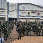 Dandim 0502/JU Pimpin Apel Pengamanan VVIP Wakil Presiden RI Di Ancol