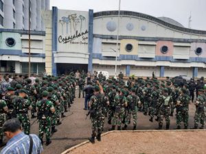 Dandim 0502/JU Pimpin Apel Pengamanan VVIP Wakil Presiden RI Di Ancol