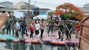 Kapolres Metro Jakarta Utara Menghadiri Kegiatan Bersama Unsur Muspiko Jakarta Utara Dalam Rangka “Karya Bakti TNI”
