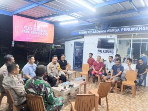 Cooling System Jelang Pemilu 2024, Kapolsek Duren Sawit Optimalkan Satkamling Di Wilayahnya