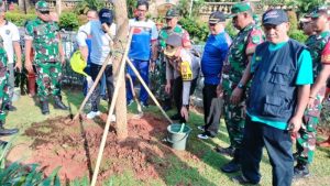 Kodim 0501/JP Laksanakan Karya Bakti Serentak di Wilayah Koramil Bersama Stakeholder dan Komponen Masyarakat