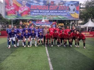 Kapolda Cup 2023: Mini Soccer Antar Pokja Wartawan Se-Jabodetabek