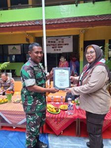 Babinsa Koramil 04/Gambir Menghadiri Deklarasi Sekolah Ramah Anak Dan Kampanye Anti Bully