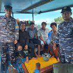 Posal Labuhan Bajau Laksanakan Patroli Penertiban Boat di Perairan Wilayah Kerja Lanal Simeulue