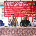 Jumat Curhat Presisi, Kapolres Ajak Warga Bersama Ciptakan Suasana Aman dan Damai Jelang Pemilu 2024