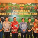 Danlantamal I Hadiri Perayaan Natal Kodam I/BB Se Wilayah Kota Medan