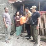 Wujud Nyata Bhabinkamtibmas, Peduli Anak Stunting di Wilayahnya