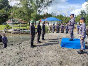 Danlanal Simeulue Tutup Secara Resmi On The Job Trainig (OJT) Perwira, Bintara dan Tamtama Remaja Lanal Simeulue