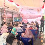 Merajut Kebersamaan Menuju Pemilu Damai, Danramil Matraman Berikan Materi Wasbang