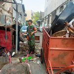 Babinsa Koramil 02/Sawah Besar Melaksanakan Kerja Bakti Bersama Warga Binaan Dan Anggota PPSU