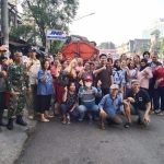 Babinsa Koramil 03/Senen Melaksanakan Kerja Bakti Bersama Warga dan Anggota PPSU