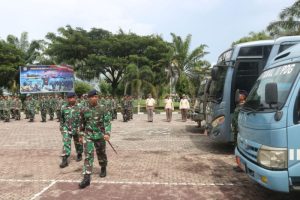 Kesiapan Pengamanan Pemilu Tahun 2024, Lanal Bengkulu Laksanakan Apel Gelar Kelengkapan