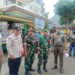 Danramil Bersama Waka Polsek Duren Sawit Dampingi Kunjungan Pj Gubernur di Duren Sawit
