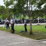 Ciptakan Kenyamanan Lingkungan, Lanal TBA Laksanakan Gerakan Mako dan Komplek Bersih Serentak Jajaran Koarmada RI
