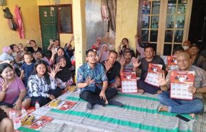 Hansto Ruben Gusti Oscar, SH Caleg DPRD DKI Jakarta Partai Gerindra nomor urut 5 Dapil IV, Bersosialisasi Bersama Warga