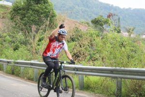 Gowes Santai Bersama Dengan Pejabat Utama (PJU) Dan Anggota Polres Toba