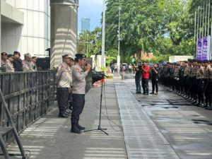 Polda Metro Jaya Terjunkan 2.992 Personel Gabungan Amankan Debat Capres Terakhir Di JCC