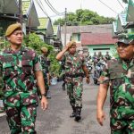 Kasdam Jaya/Jayakarta Brigjen TNI Tatang Subarna Mengunjungi Batalyon Arhanud 6/BAY