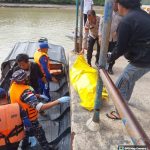 Pos TNI AL Tanjung Medang Bersama Tim SAR Gabungan Evakuasi Temuan Mayat di Perairan Tanjung Punak Rupat Bengkalis