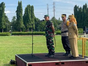 Apel Gelar Pasukan Ops Mantap Brata Pengamanan Pemilu Tahun 2024 Di Wilayah Jakarta Timur