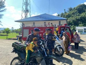 Pangkalan TNI AL Simeulue Kembali Berperan Dalam Menumbuhkan Jiwa Kebaharian, Anak-Anak TK Aisyiyah Bustanul Athfal