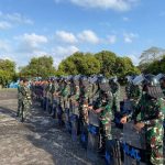 Prajurit Lanal Sabang Siap Siaga Hadapi Pemilu Tahun 2024