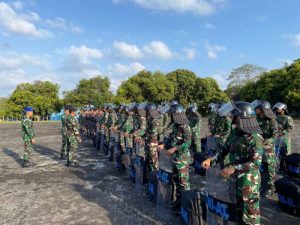 Prajurit Lanal Sabang Siap Siaga Hadapi Pemilu Tahun 2024