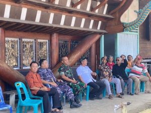 Danlanal Nias Bersama Forkopimda Nias Selatan Laksanakan Patroli Gabungan Pantau Pelaksanaan Pemilu 2024