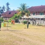 Panas Terik Menyengat Kulit Peserta Gladi Bersih Berapi Api