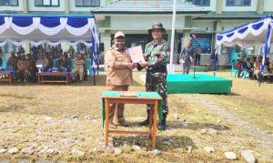 Kodim 1715/Yahukimo Gelar Upacara Pembukaan TMMD Reguler ke-119 TA 2024
