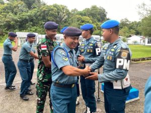 Lanal Simeulue Gelar Apel Khusus Dalam Rangka HUT Pomal Ke-78