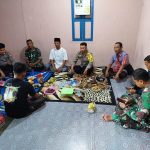 Polres Lamongan Takziah Ke Rumah Duka Petugas KPPS Yang Meninggal Dunia