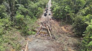 Dandim 1715 dan Forkopimda Yahukimo Dampingi Tim Wasev TMMD Ke-119 Tinjau Lokasi di Kabupaten Yahukimo