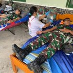 Satgas TMMD Ke-119 Kodim 1715/Yahukimo Gelar Aksi Sosial Donor Darah