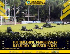 Batalyon Arhanud 6/BAY Gelar Uji Terampil Perorangan (UTP) Umum