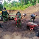 Sasaran Fisik TMMD Kodim 1623/Karangasem Secara Perlahan Mendekati Rampung