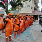 Babinsa Koramil 07/Kemayoran Mengambil Apel Dan Berikan Penekanan Kepada Anggota PPSU