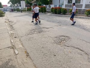 Jln.Kartini Kec.Balige Di Lingkungan Pendidikan Kab.Toba, Butuh Pemolesan