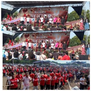 Ibadah Jumat Agung Gereja se – Jabodetabek Bertema ” Anggur Manis Doa Untuk Rajaku, Doa Untuk Bangsa” di PRJ JI-EXPO