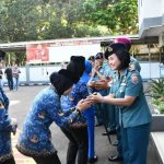 Pangkalan TNI AL Bandung Gelar Halalbihalal Usai Laksanakan Cuti Bersama Lebaran Idul Fitri 1445 H/2024 M