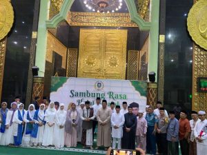 Bersama FKPD Bintan, Danlanal Bintan Hadiri Tabligh Akbar