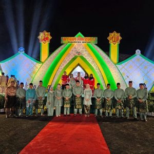 Bersama Forkopimda Bintan, Danlanal Bintan Hadiri Pembukaan MTQH Ke XIII