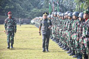 Pangdam Jaya/Jayakarta Mayjen TNI Mohamad Hasan Resmi Membuka Pendidikan Pertama Tamtama TNI AD TA. 2024