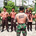 Melalui Pembinaan Pramuka Saka Wira Kartika, Koramil Kalitidu Bojonegoro bentuk Generasi Muda Berkarakter Tangguh