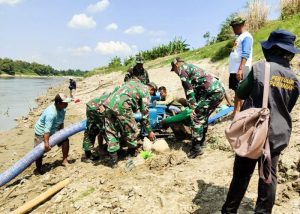 Sukseskan Program Pompanisasi Kementan, Babinsa Kodim Bojonegoro dikerahkan Dampingi Petani